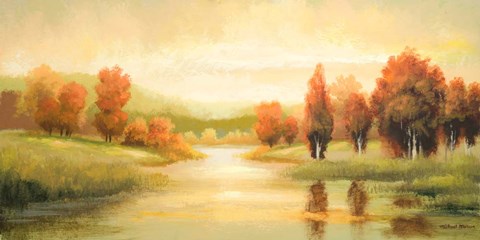 Framed Natures Glow I Print