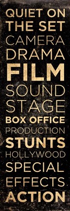 Framed Cinema I Print