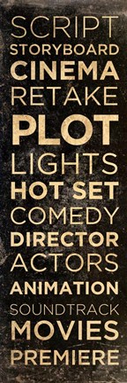 Framed Cinema II Print