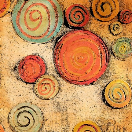 Framed Spring Forward Square II Print