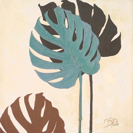 Framed My Fashion Leaves III Print