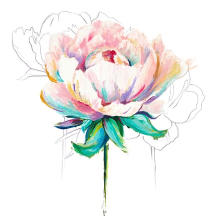 Framed Pretty Bloom Print