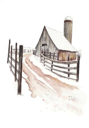 Framed Vermont Print