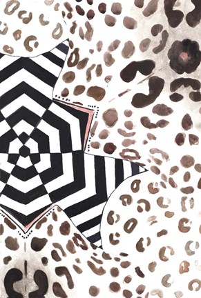 Framed African Design Print