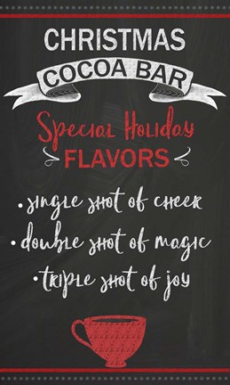 Framed Holiday Flavors Print