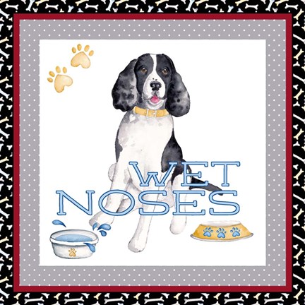 Framed Dogs Life II Print