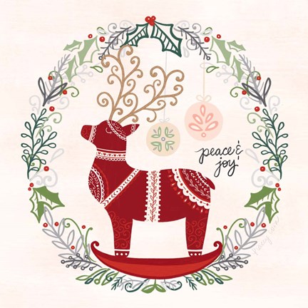 Framed Hygge Christmas II Print