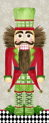 Framed Nutcracker Christmas IV Print