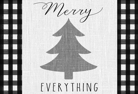 Framed Winter Wonder landscape II Print