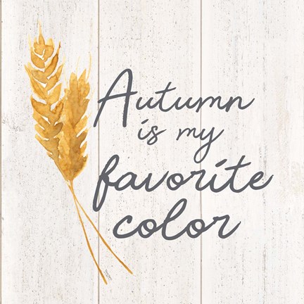 Framed Farm Life II-Autumn Print