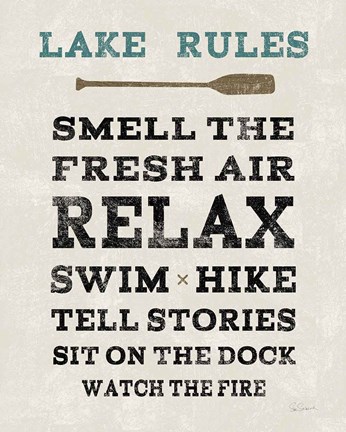 Framed Cabin Life VI Print