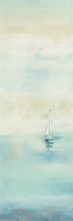 Framed Early Morning Sea I Print