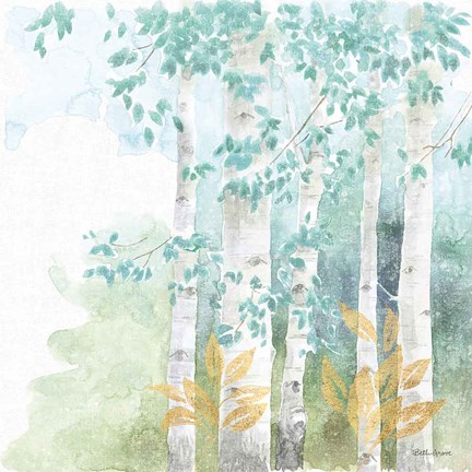 Framed Natures Leaves III Print