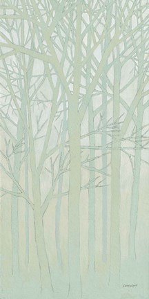 Framed Spring Trees II Print