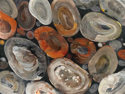 Framed Autumn Rocks Print