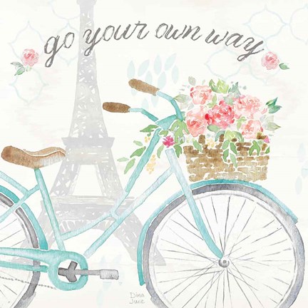 Framed Boho Ride II Print