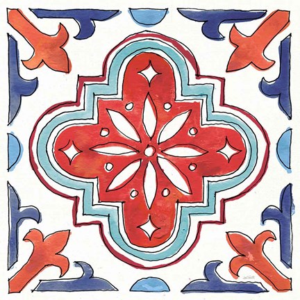 Framed Americana Mood X Print