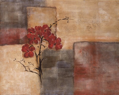 Framed Red Velvet I Print