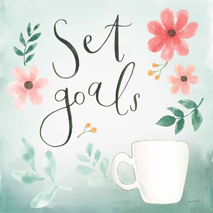 Framed Chase Dreams III Green Print