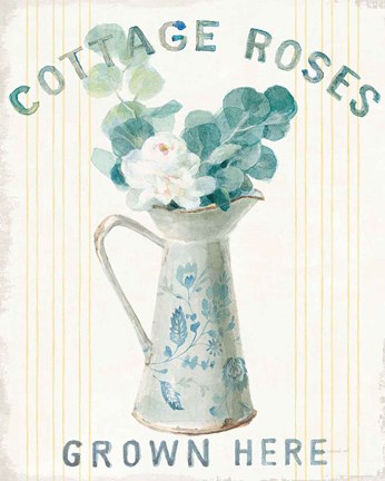 Framed Floursack Home IV Print