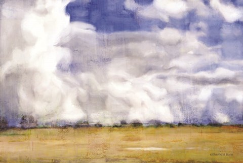 Framed Big Blue Sky Print