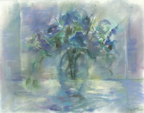 Framed Susie&#39;s Blue Print