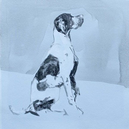 Framed Pop Modern Dog III Print