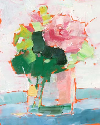 Framed Cut Flowers I Print