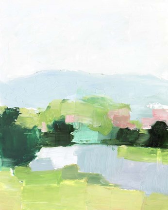 Framed Spring Walk II Print