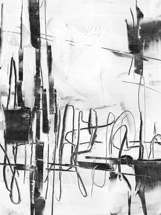 Framed Polar Storm I Print