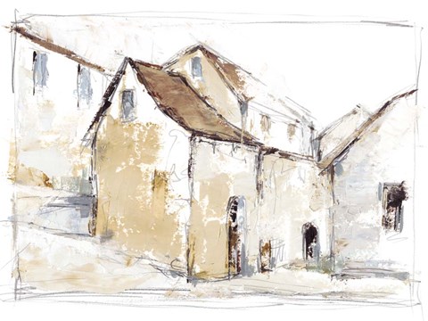 Framed Quiet Streets I Print