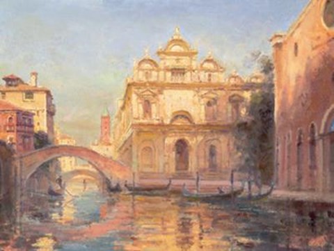 Framed Venetian Escape II Print