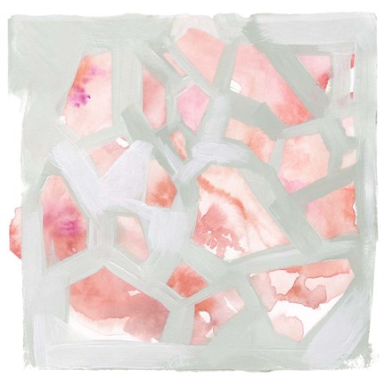 Framed Pink Salt Shards II Print