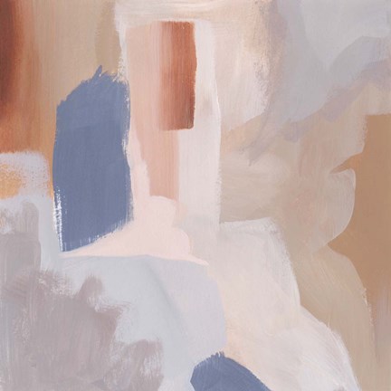 Framed Clay Blush III Print