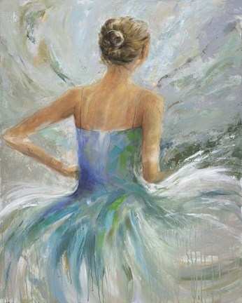 Framed Flowing Vision II Print