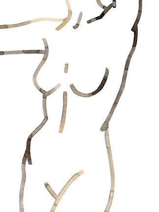 Framed Her Lines IV Print