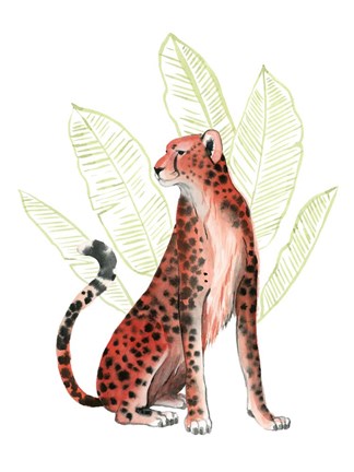 Framed Ruby Runner I Print