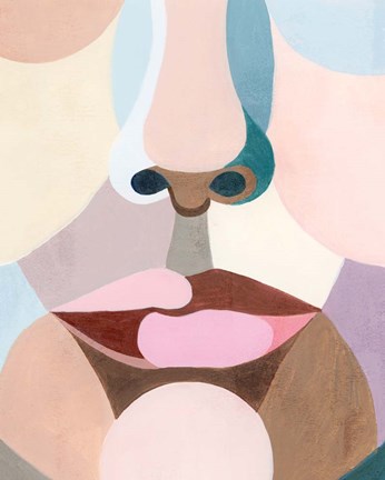 Framed Delicate Features II Print