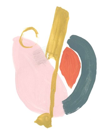 Framed Mod Mixup II Print