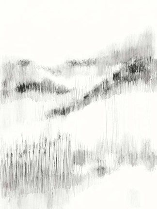 Framed Grassy Hill II Print