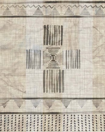 Framed Moroccan Fringe I Print