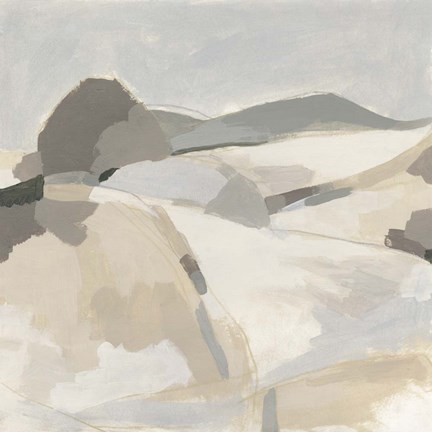 Framed Quiet Valley I Print