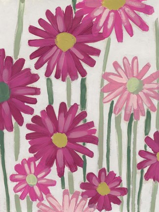 Framed Spring Pinks I Print