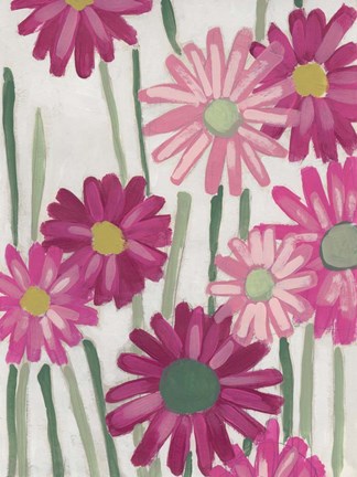 Framed Spring Pinks IV Print