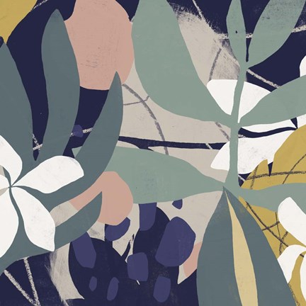 Framed Tropical Attraction I Print