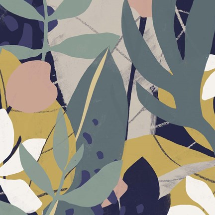 Framed Tropical Attraction II Print