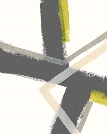 Framed Linear Pulse IV Print