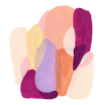 Framed Piquant Forms I Print