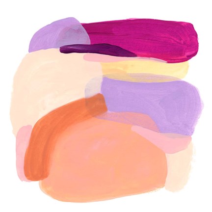 Framed Piquant Forms III Print