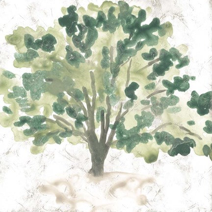 Framed Country Tree I Print